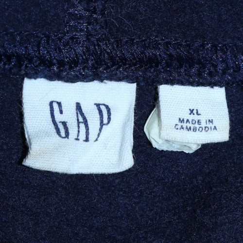 GAP Women's Navy Blue Pullover Hoodie XL Cotton Blend Casual