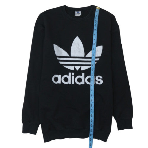 Adidas Men's Black 2XL Crew Neck Pullover Sweatshirt