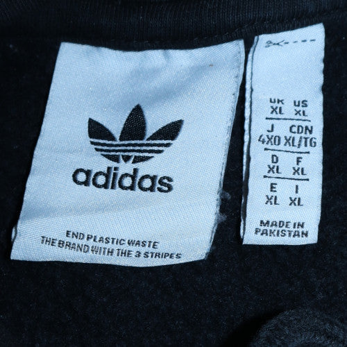 adidas Men's Black XL Pullover Hoodie Fleece Sportswear
