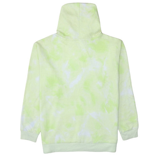 Victoria's Secret PINK Women's Green Tie-Dye Pullover Hoodie Size 12
