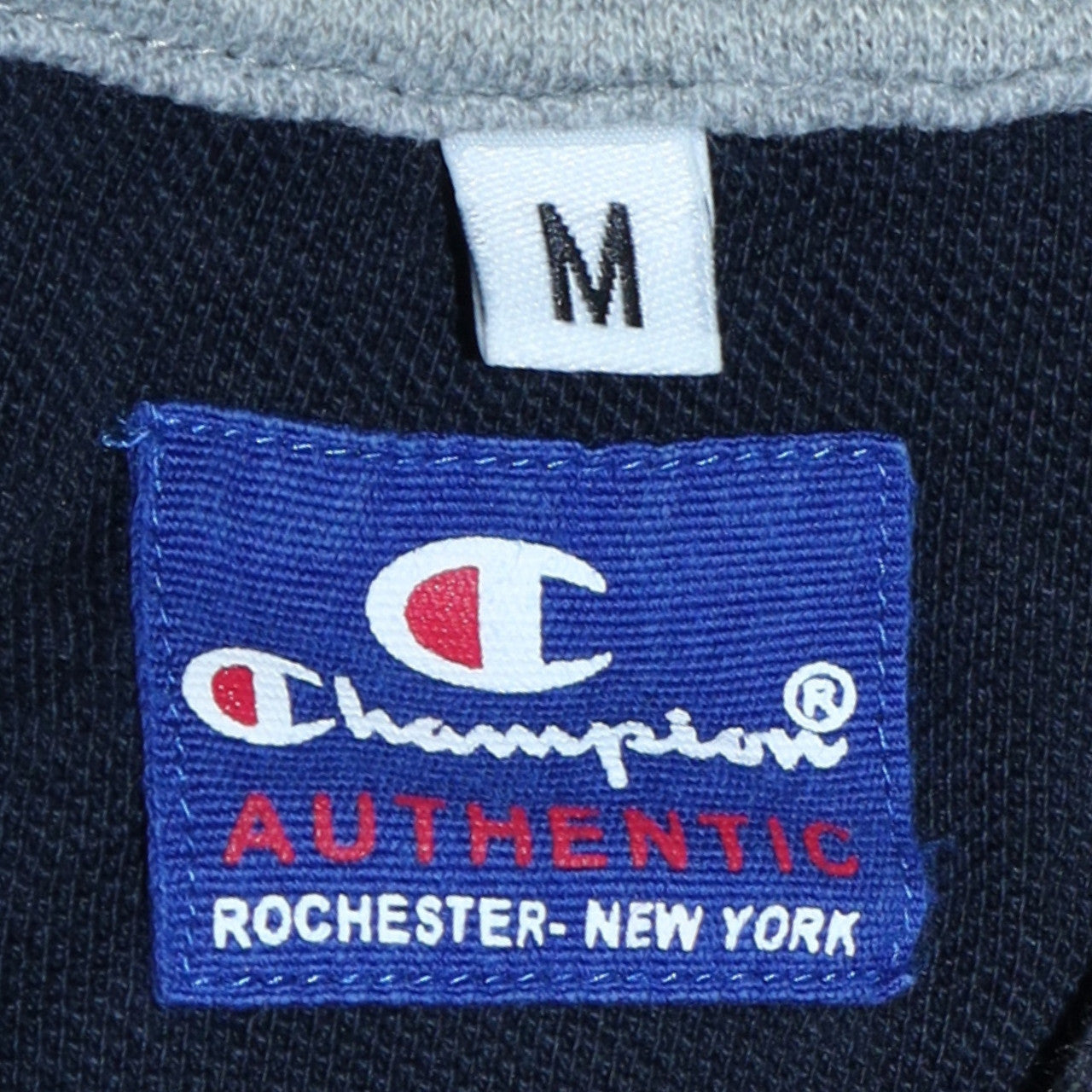 Champion Men's Grey Short Sleeve Polo Shirt M Classic Fit