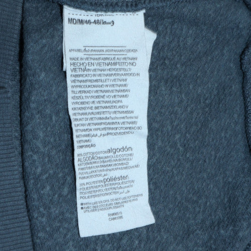 Under Armour Mens Grey Pullover Sweatshirt M Crew Neck Logo Fleece