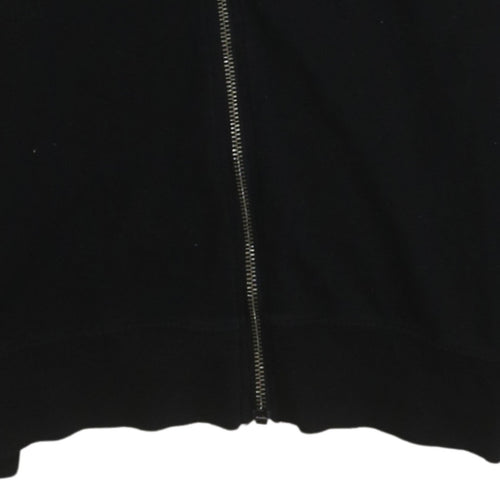 Calvin Klein Men's Black Full Zip Hoodie Size S Classic Logo