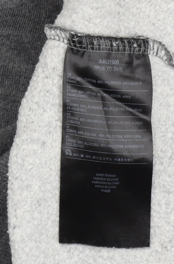 Volcom Men's Grey Small Crew Neck Pullover Sweatshirt