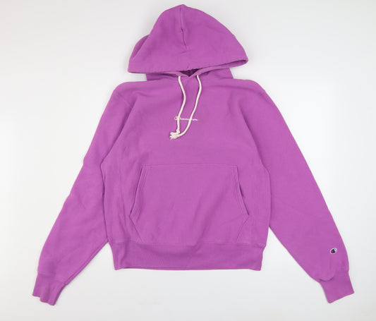 Champion Women's Purple Reverse Weave Pullover Hoodie Size S
