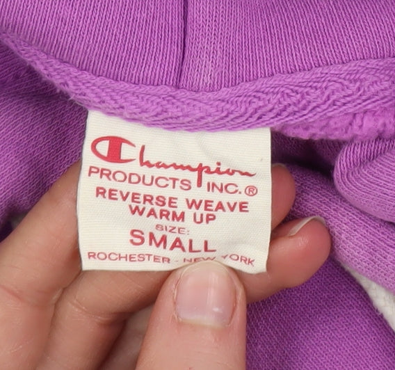 Champion Women's Purple Reverse Weave Pullover Hoodie Size S