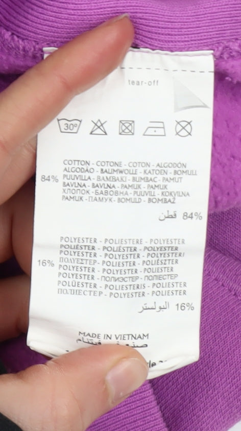 Champion Women's Purple Reverse Weave Pullover Hoodie Size S