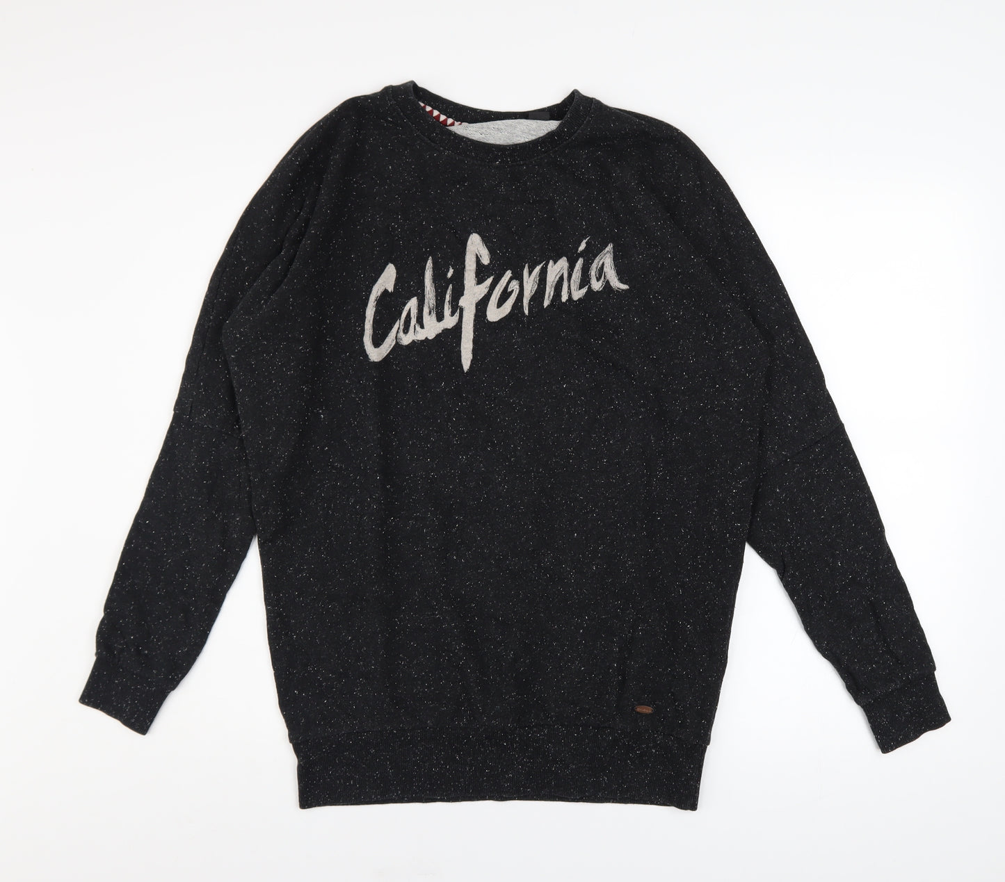 O'Neill Men's Black California Graphic Knit Sweatshirt Size S