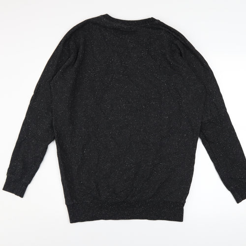 O'Neill Men's Black California Graphic Knit Sweatshirt Size S