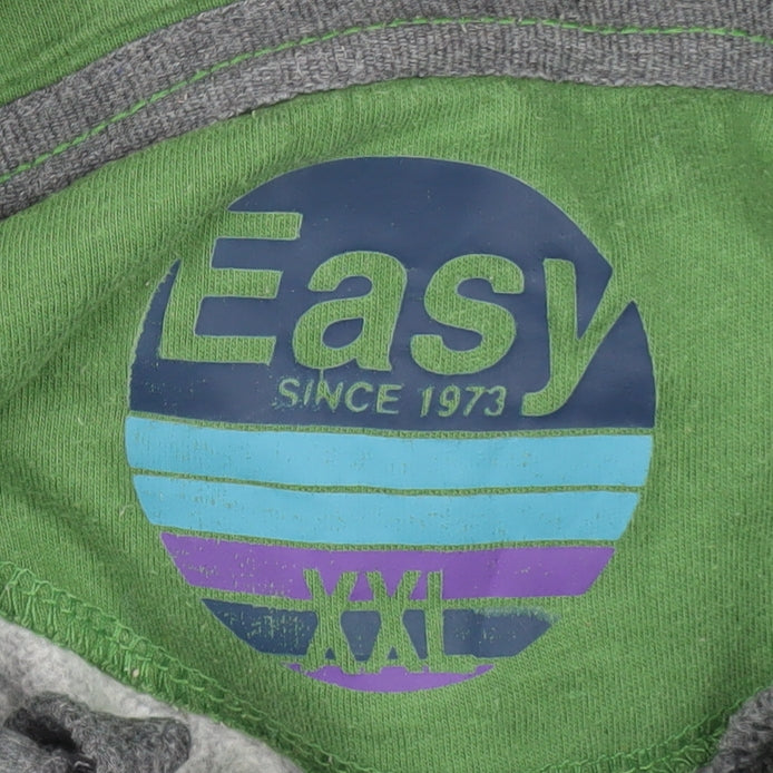 Easy Men's Grey Pullover Hoodie 2XL Graphic 85 Athletic Series