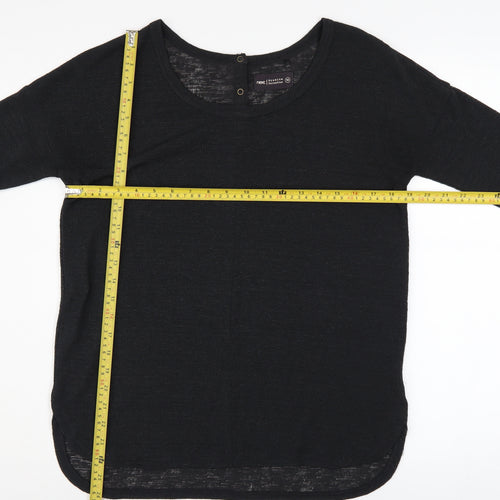 Next Premium Collection Women's Black Size 10 Long Sleeve Jumper