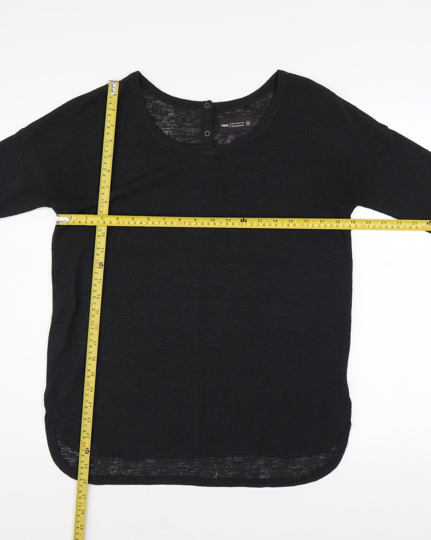 Next Premium Collection Women's Black Size 10 Long Sleeve Jumper