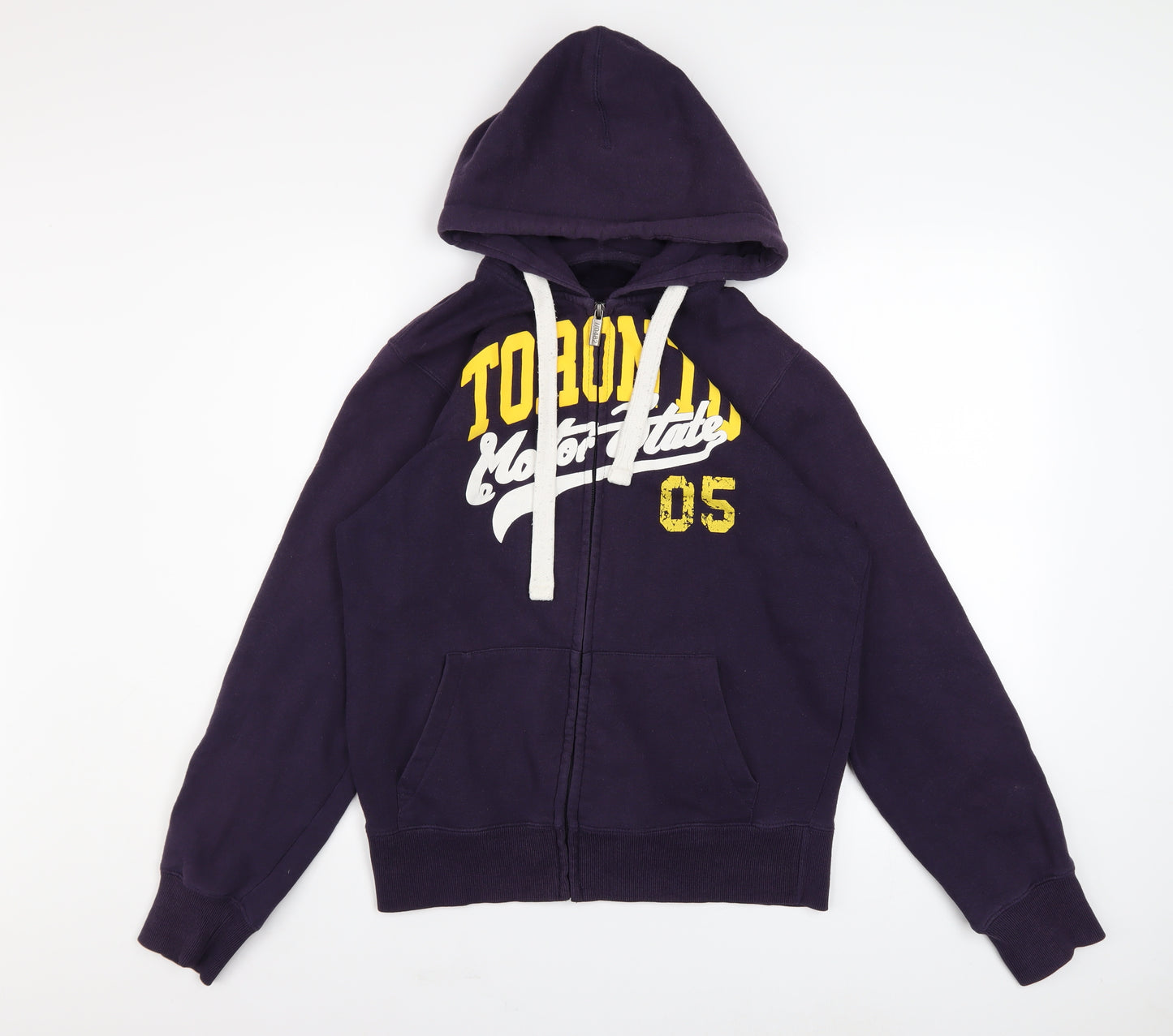 1969 Track & Field California Men's Purple Full Zip Hoodie M