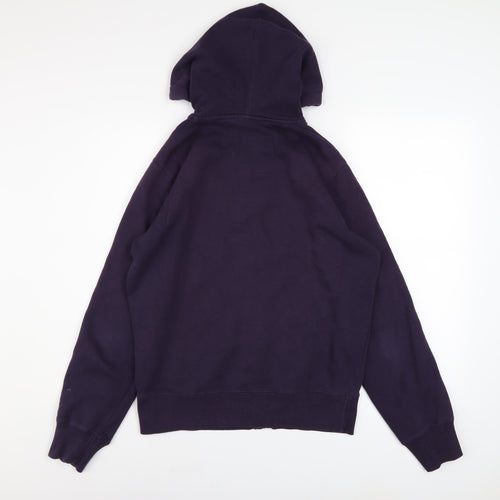 1969 Track & Field California Men's Purple Full Zip Hoodie M