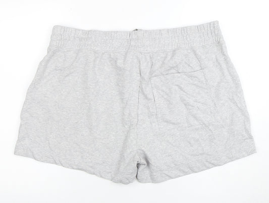 Marks and Spencer Women’s Grey Cotton Sweat Shorts Size 22