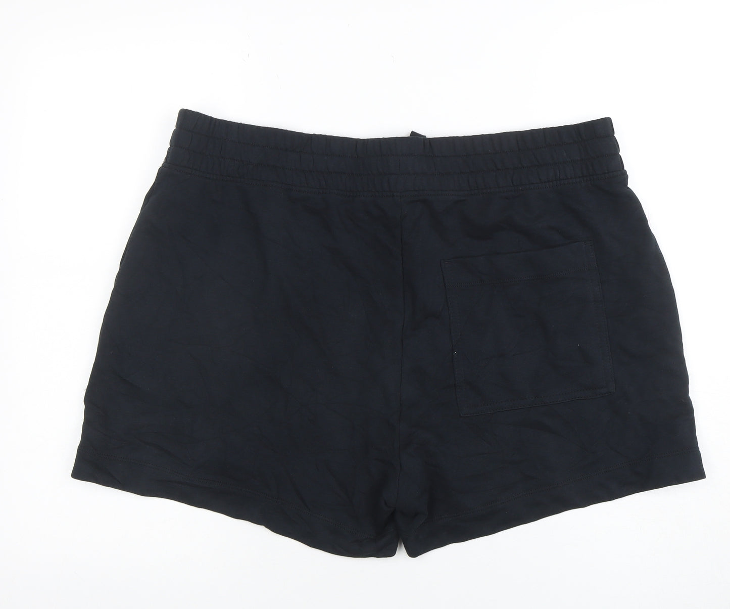 Marks and Spencer Women Black Size 20 Casual Drawstring Shorts