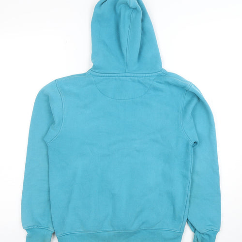 Saltrock Boys Blue Pullover Hoodie 7-8 Years Graphic Print Cotton Blend
