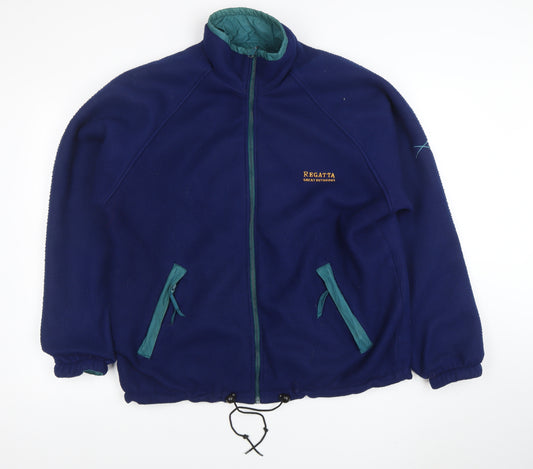 Regatta Men's Blue Fleece Full Zip Outdoor Jacket L 42
