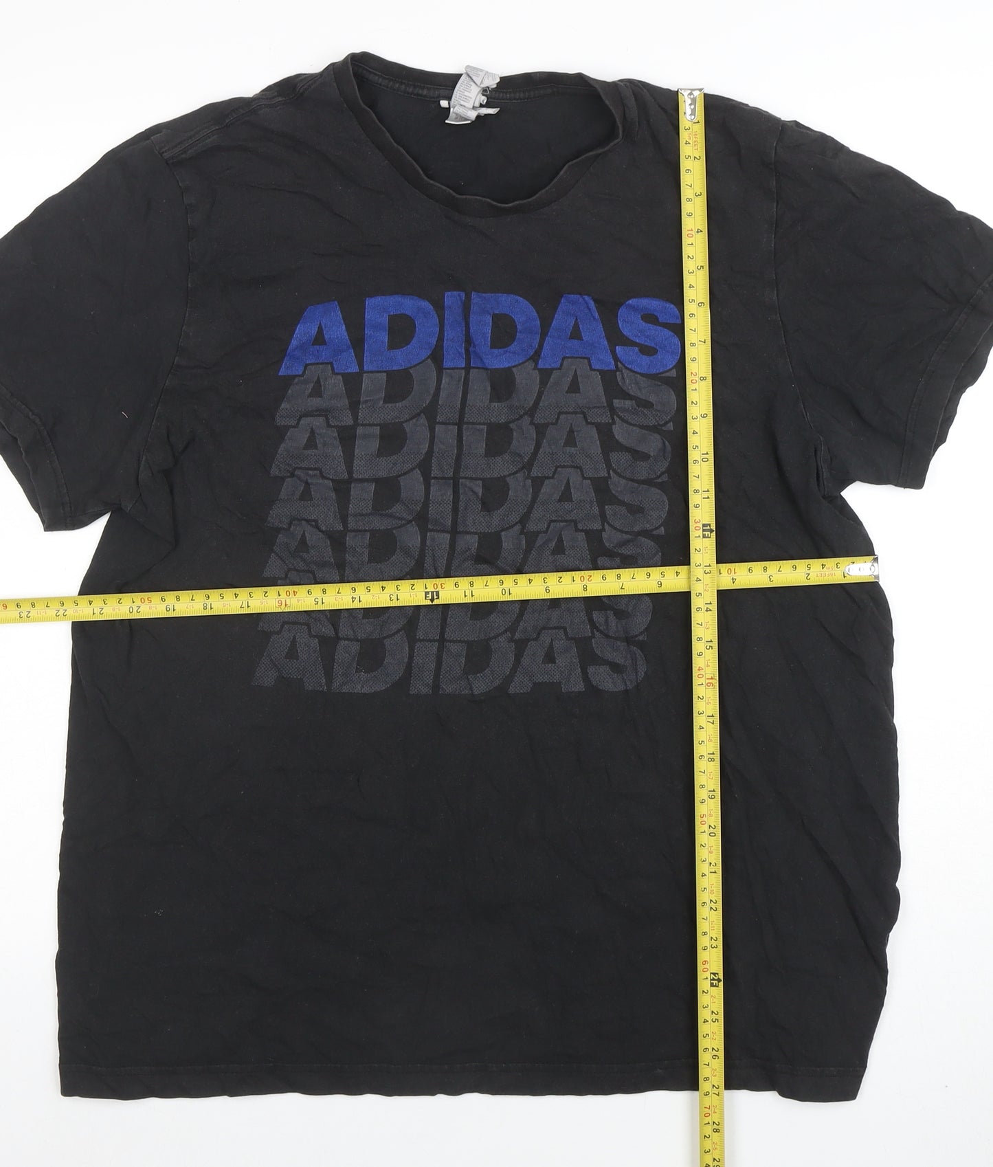 Adidas Men's Black XL Graphic Logo Sports T-Shirt