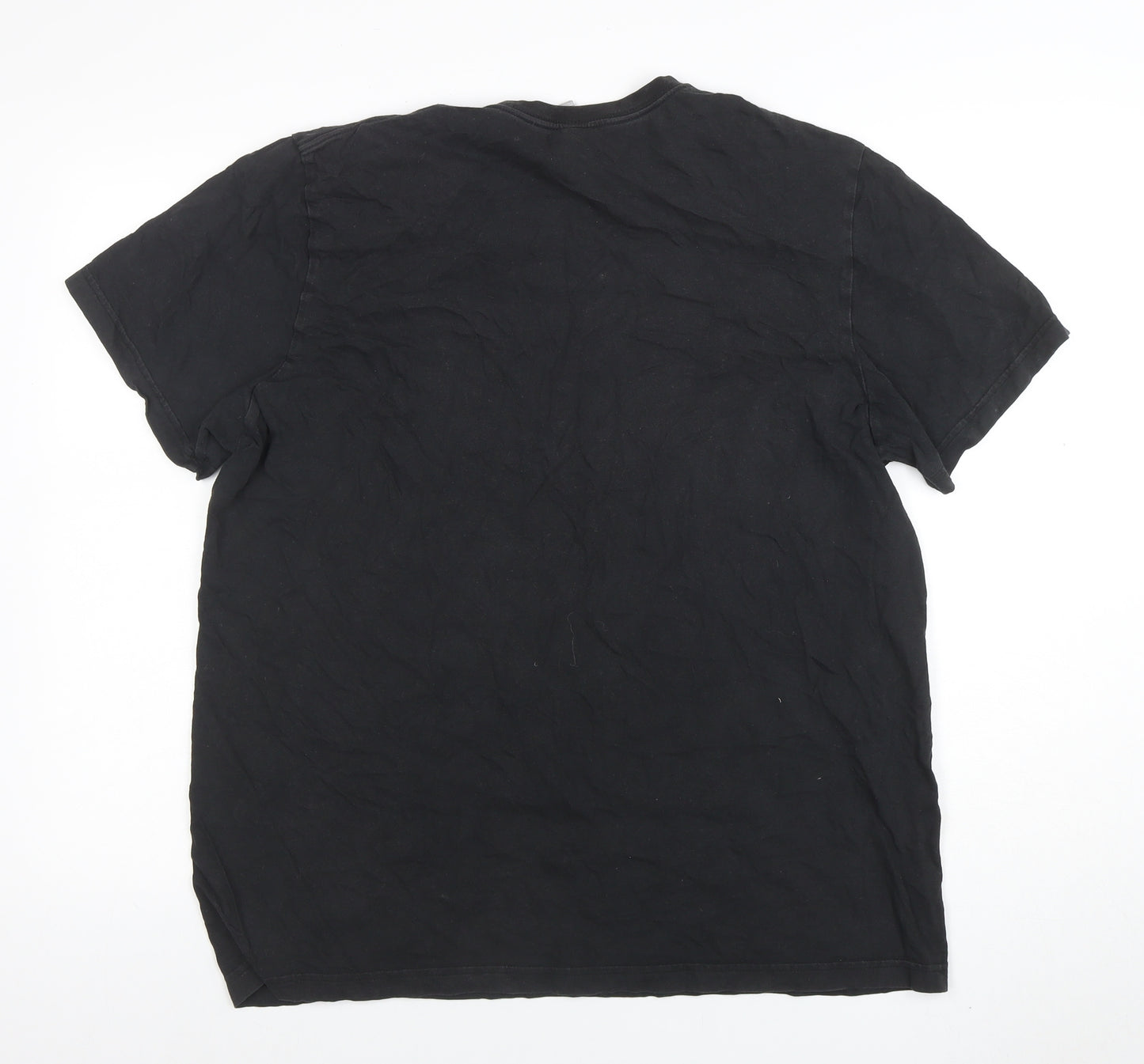 Adidas Men's Black XL Graphic Logo Sports T-Shirt