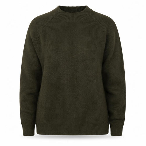 Marks and Spencer Women’s Green Wool Blend Crew Neck Jumper L