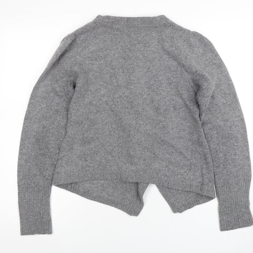 Esprit Women’s Grey Wool Blend Button Cardigan XL