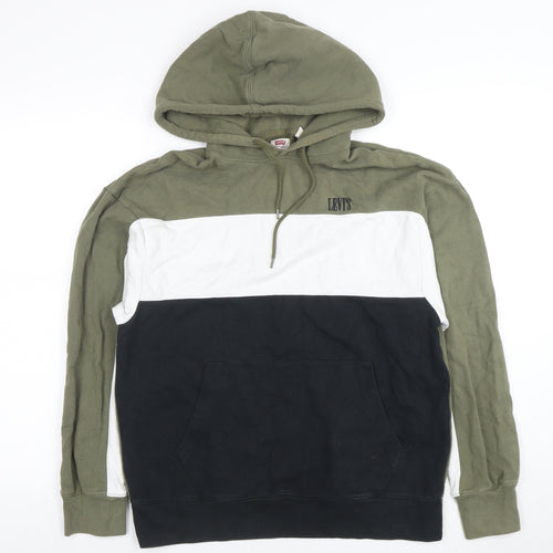 Levi's Men's Multicoloured S Pullover Hoodie Cotton Regular Fit