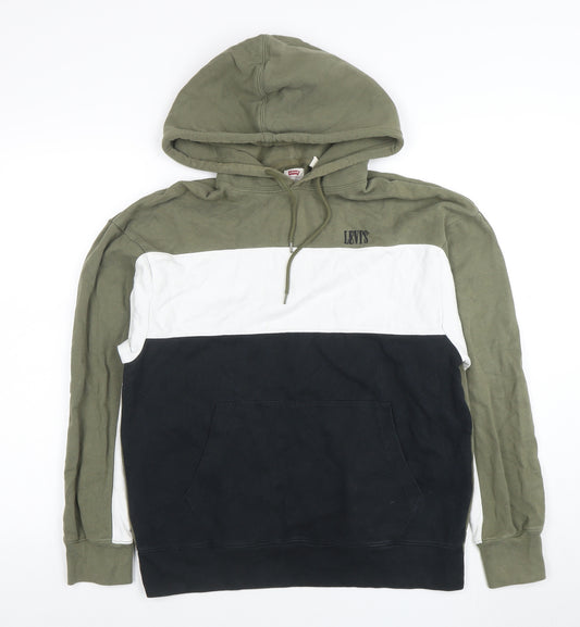 Levi's Men's Multicoloured S Pullover Hoodie Cotton Regular Fit