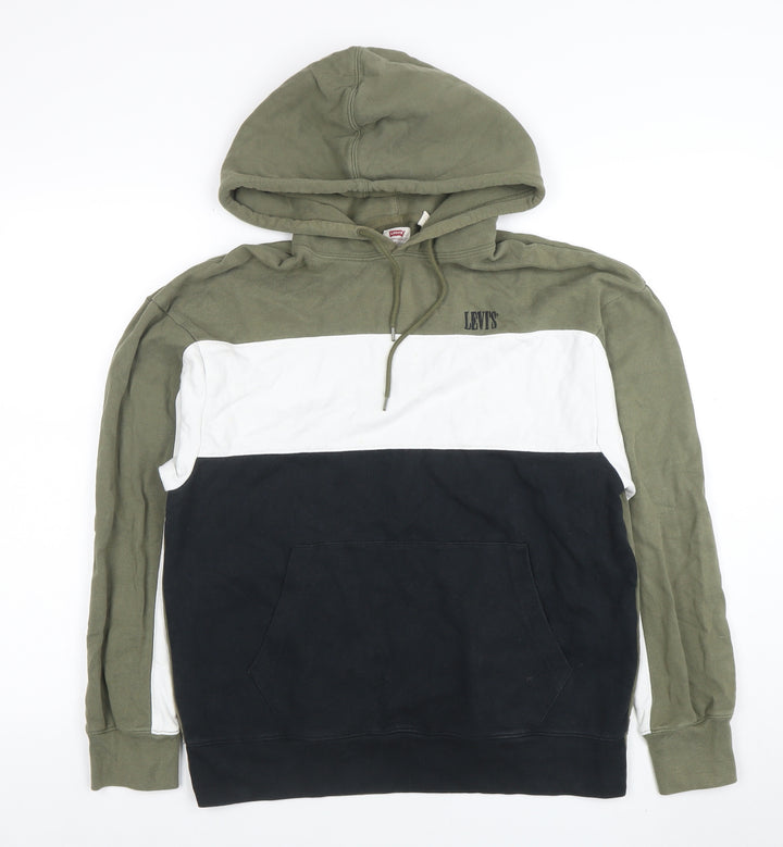 Levi's Men's Multicoloured S Pullover Hoodie Cotton Regular Fit