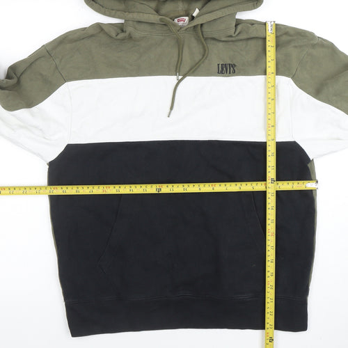 Levi's Men's Multicoloured S Pullover Hoodie Cotton Regular Fit
