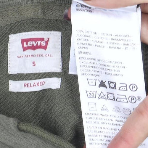 Levi's Men's Multicoloured S Pullover Hoodie Cotton Regular Fit
