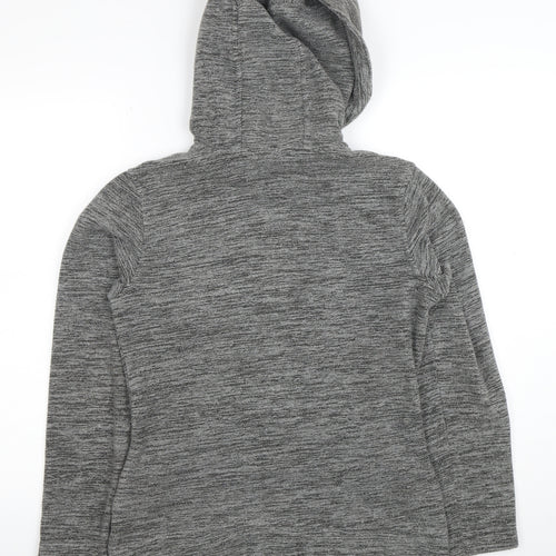 Merrell Women Grey XS Hooded Full Zip Jacket Polyester Lined