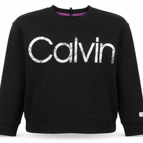 Calvin Klein Performance Women Black Medium Logo Pullover Sweatshirt