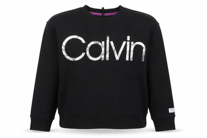 Calvin Klein Performance Women Black Medium Logo Pullover Sweatshirt