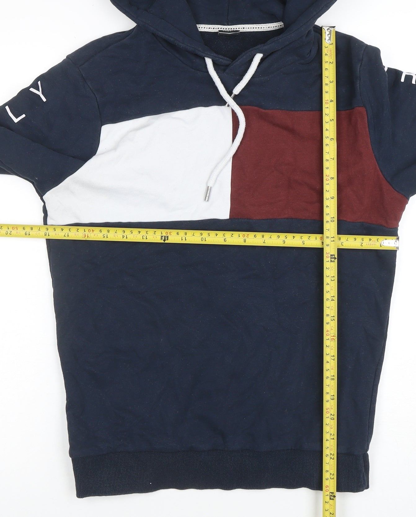 Blakely Original Men’s Blue XS Pullover Hoodie with Logo