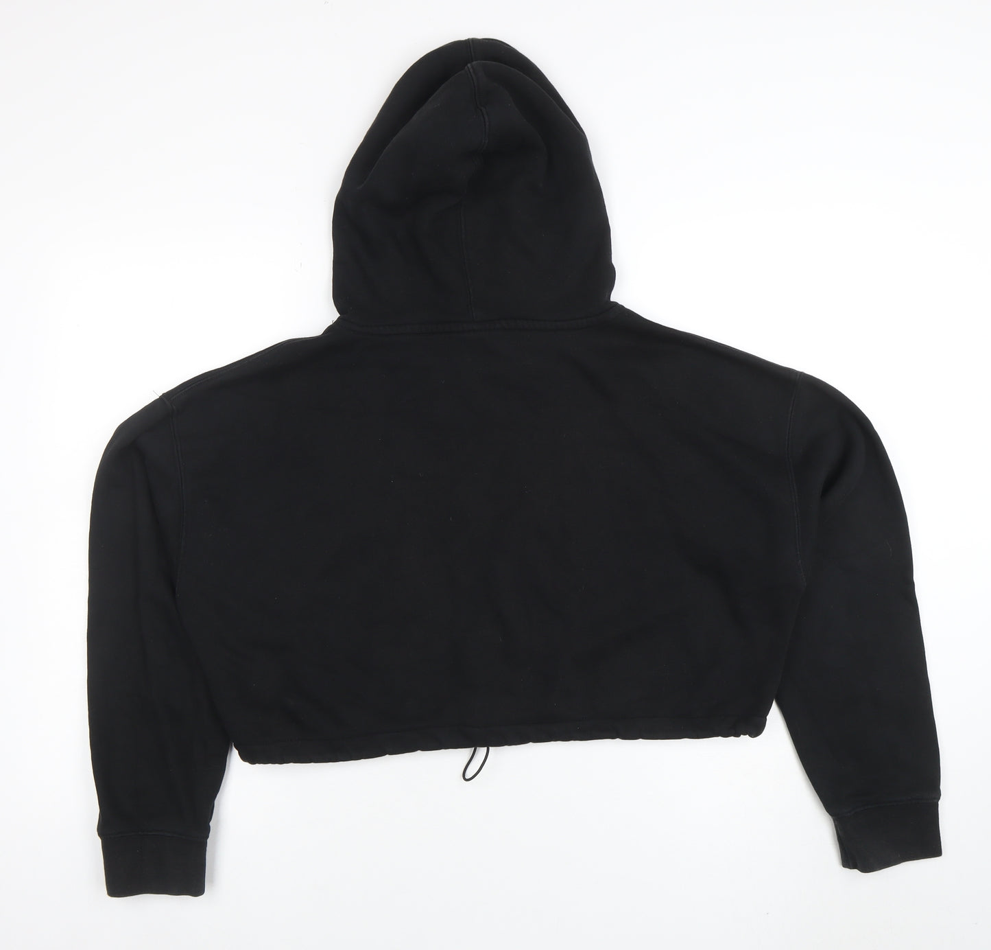 USA Pro Courtney Black Women's Black Cropped Hoodie Size XL
