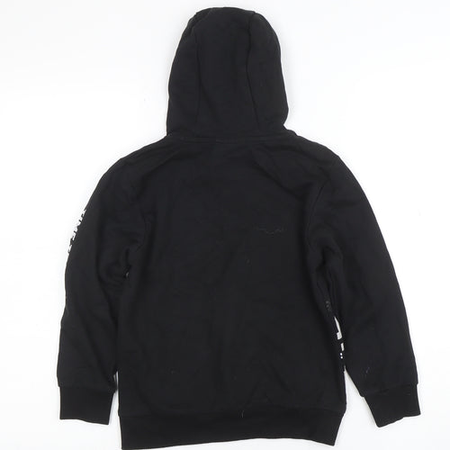 Minecraft Boys Black Hoodie 7-8 Years Creeper Graphic Pullover