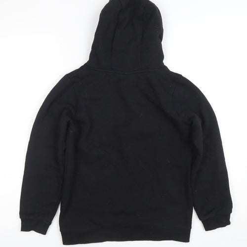 PlayStation Girls Black Pullover Hoodie 9-10 Years Graphic Fleece Sweatshirt