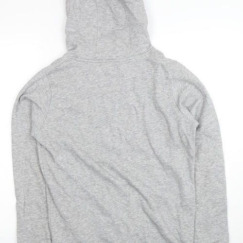 U.S. Polo Assn. Boys Grey Pullover Hoodie 14-15 Years Cotton Blend