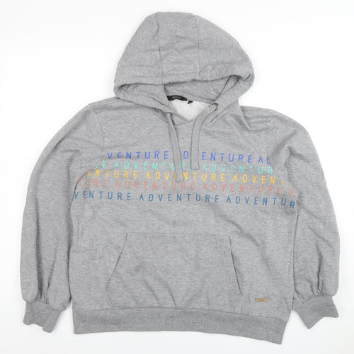 The Roadster Life Co. Womens Grey XL Pullover Hoodie