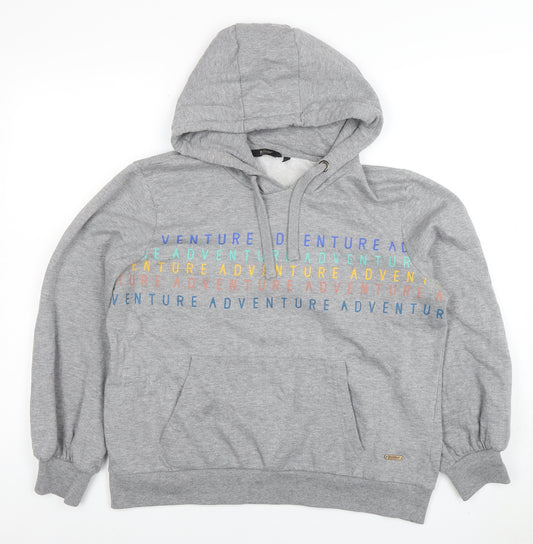 The Roadster Life Co. Womens Grey XL Pullover Hoodie