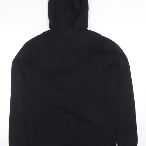 ASOS Men’s Black Full Zip Hoodie Size S Regular Fit