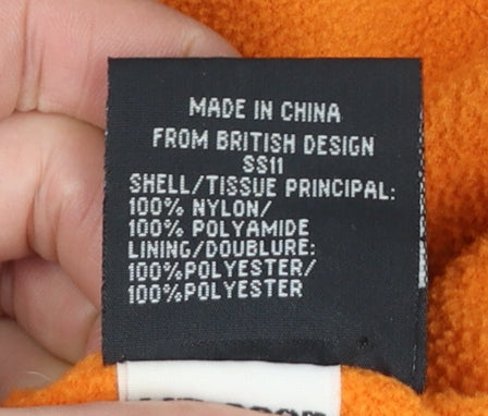 Superdry Men's Black Hooded Windbreaker Jacket Size M