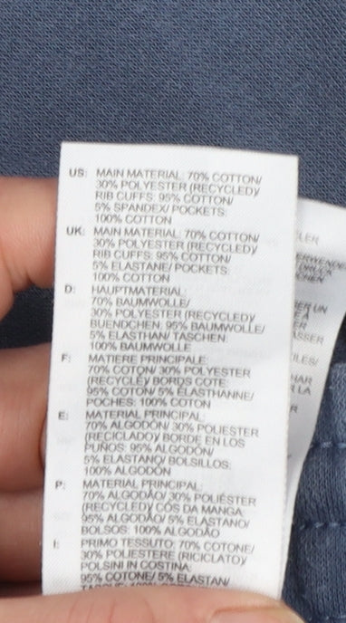 Adidas Men's Blue Jogger Sweatpants Regular Fit M