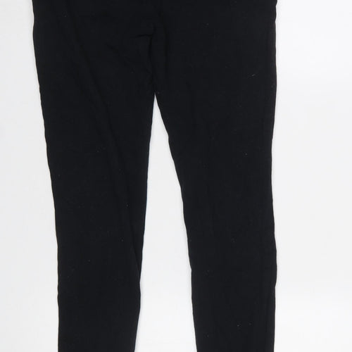 Jack Wills Women’s Black Jogger Trousers Size 10 Cotton Blend