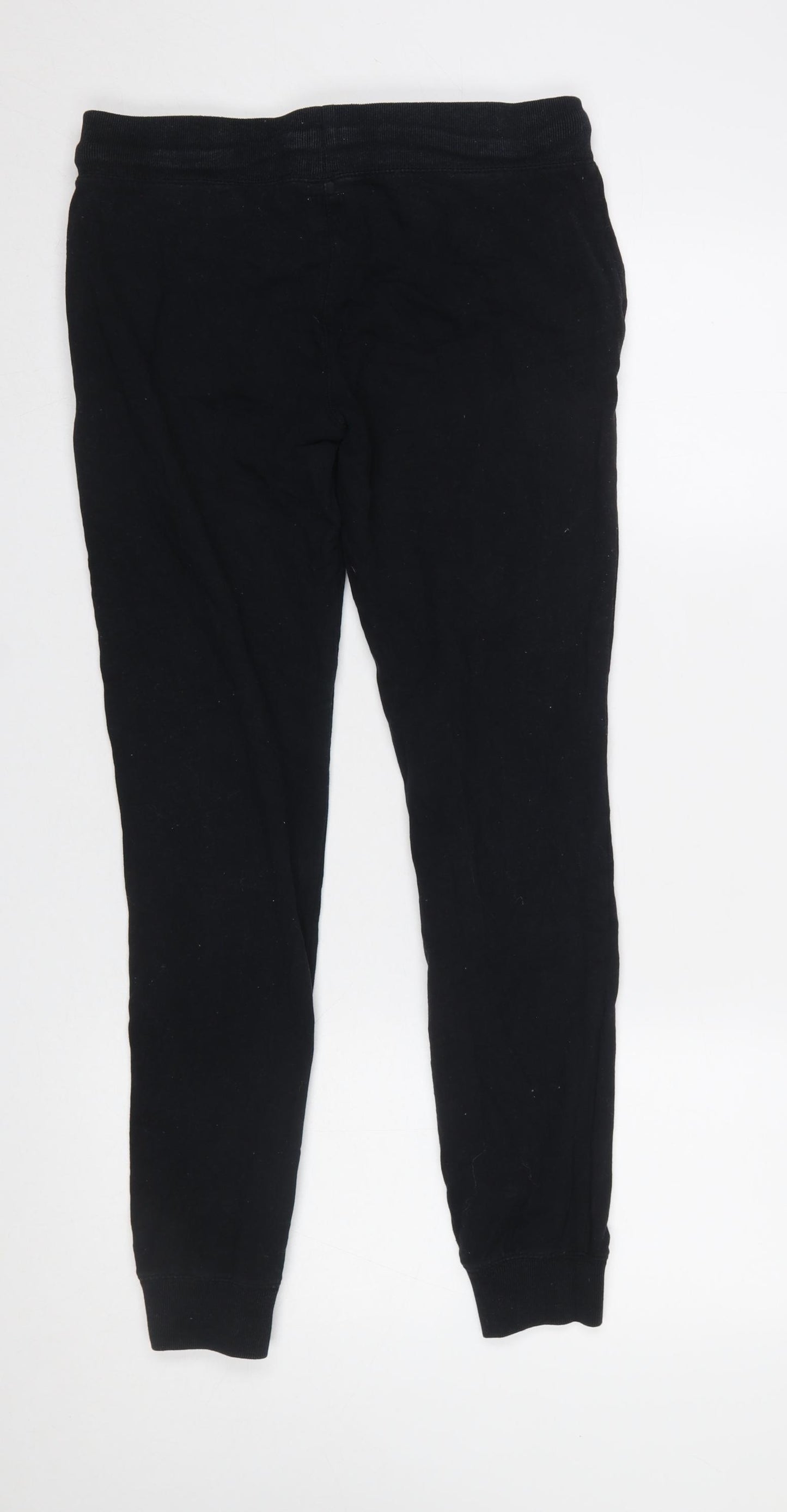 Jack Wills Women’s Black Jogger Trousers Size 10 Cotton Blend