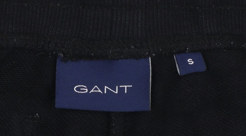 GANT Men's Black Sweat Shorts Size S Elastic Waist Casual