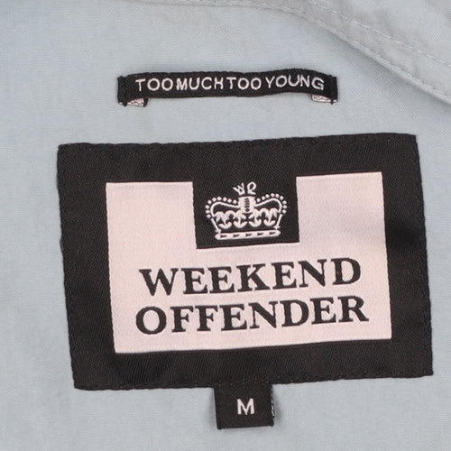 Weekend Offender Men's Blue M Lightweight Windbreaker Jacket