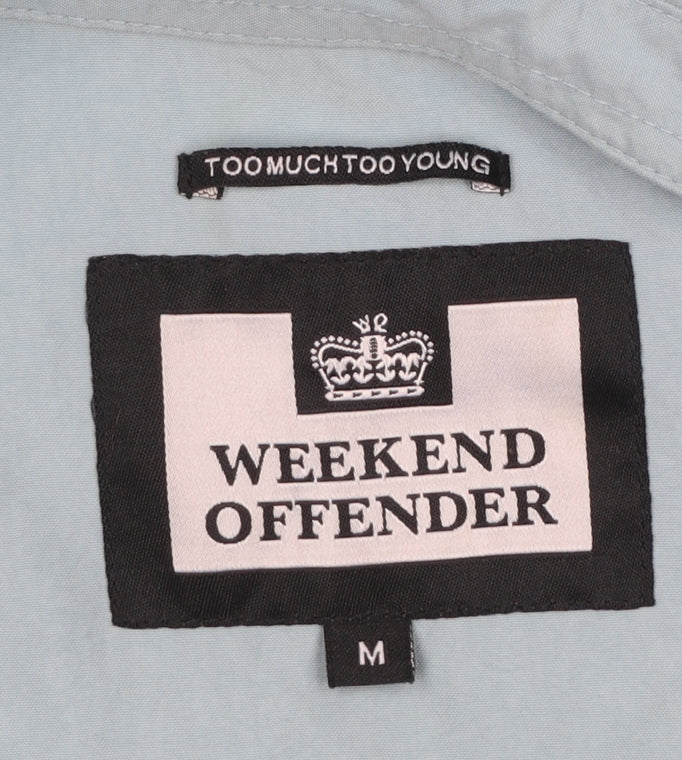 Weekend Offender Men's Blue M Lightweight Windbreaker Jacket