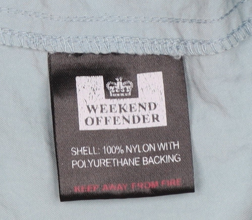 Weekend Offender Men's Blue M Lightweight Windbreaker Jacket